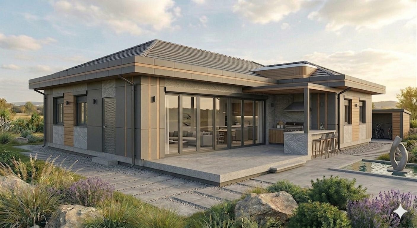 MENDA HOME modern dış mekan